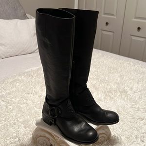 Vince Camuto, leather riding boot